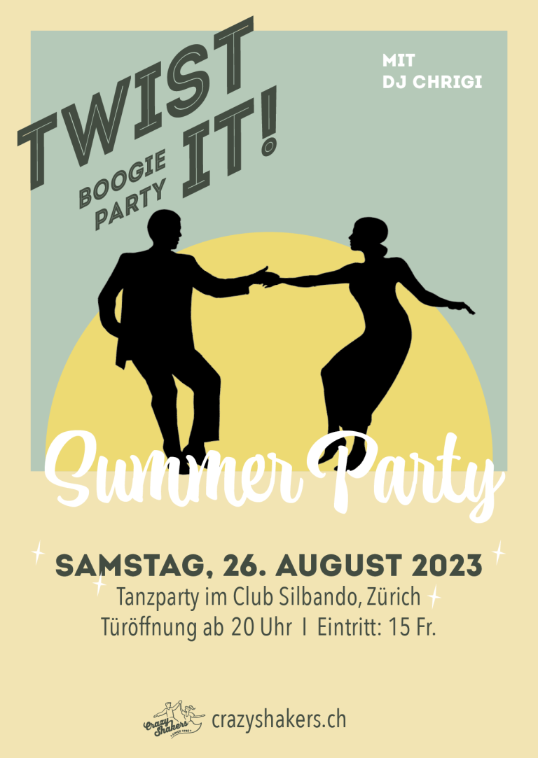 Twist it Summer Party 2023 der Crazy Shakers im Club Silbando.