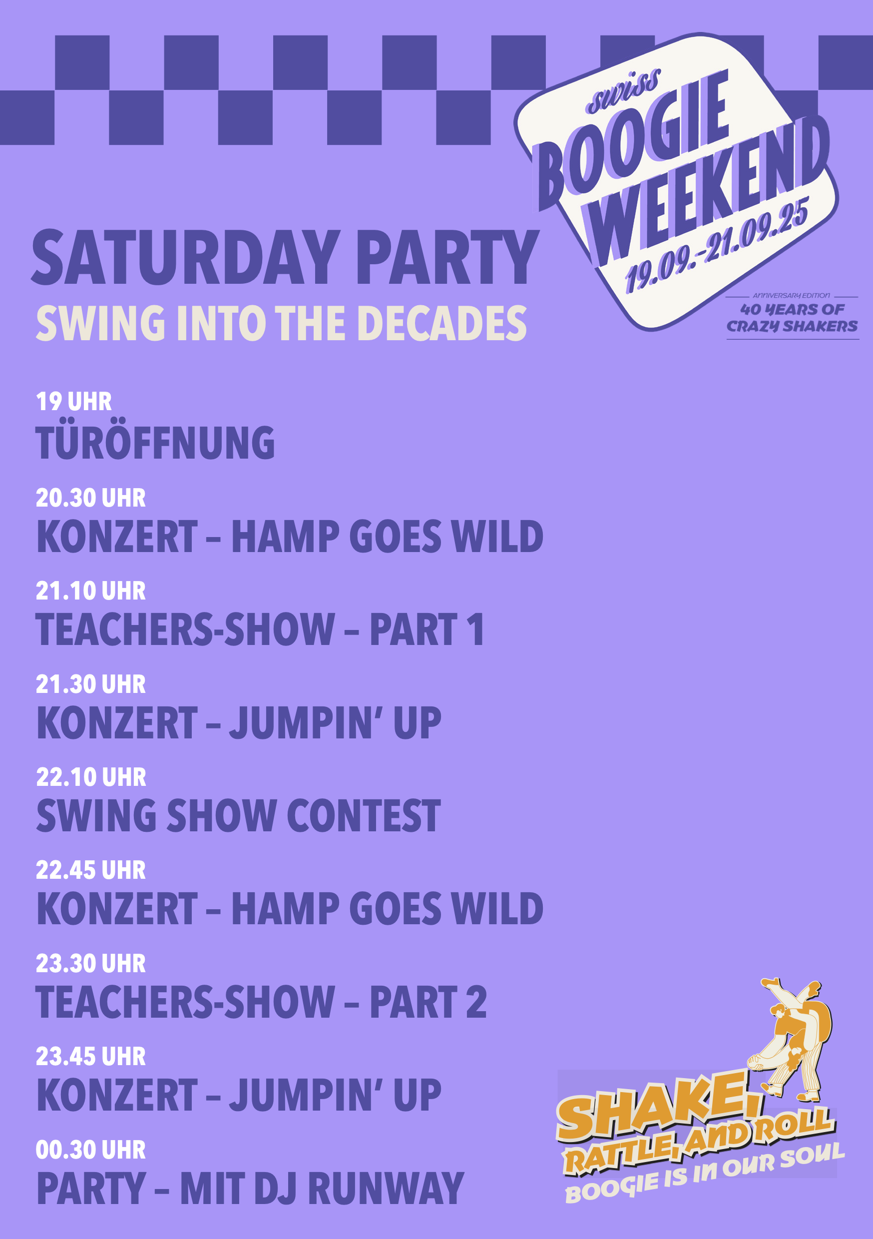 Party Boogie Weekend 2025