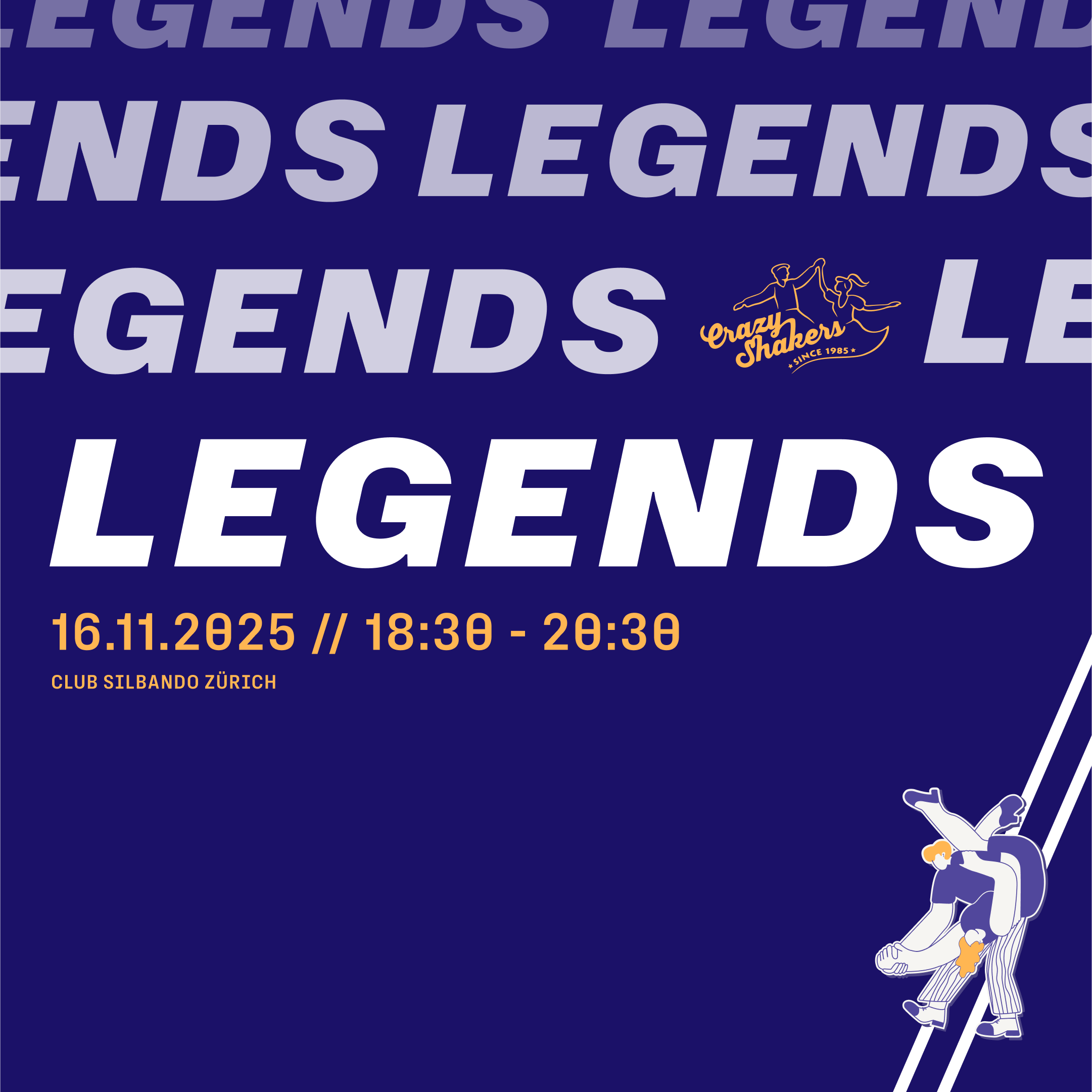 Special Training – Crazy Shakers Legends am 16.11.