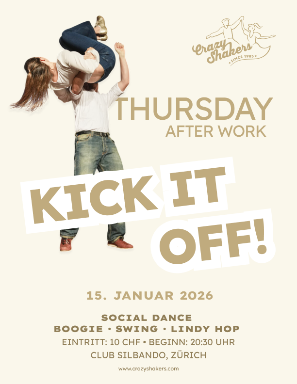 Thursday After Work Kick it off am 15.01.
