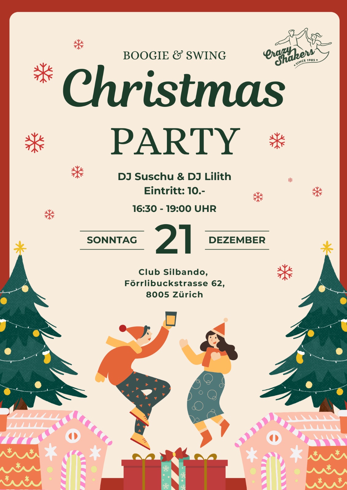 Christmas Party am 21. Dezember