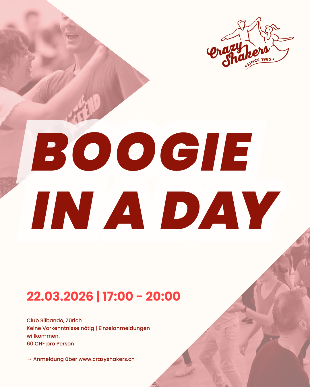 Boogie in a Day am 22.03.