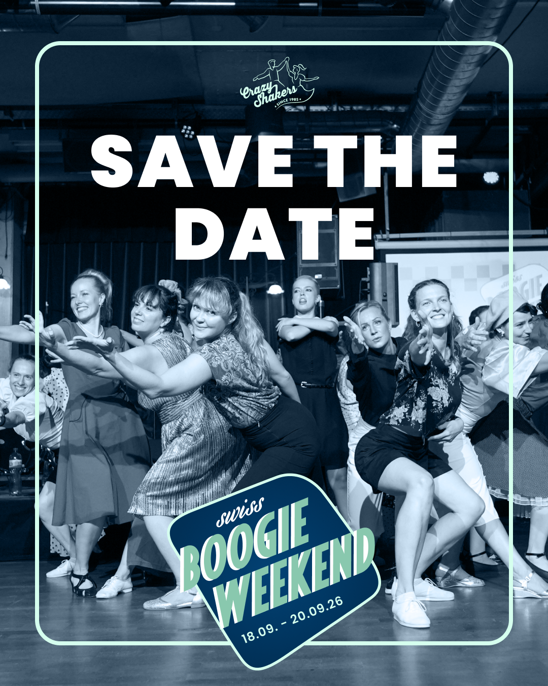 Save the Date Swiss Boogie Weekend 2026