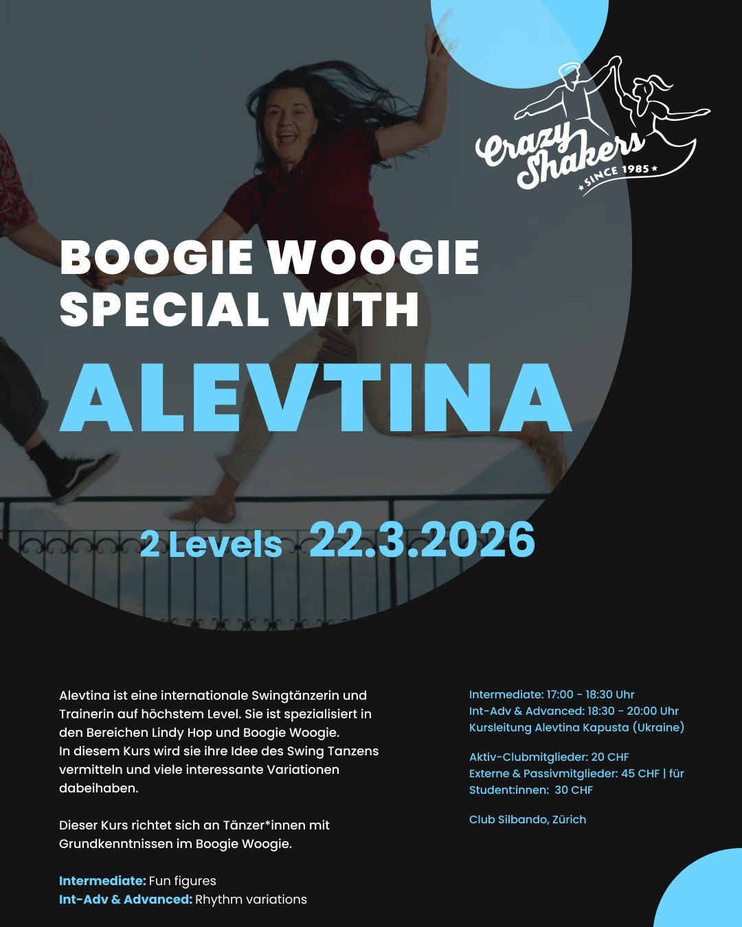 Boogie Woogie mit Alevtina Kapusta (Ukraine)
