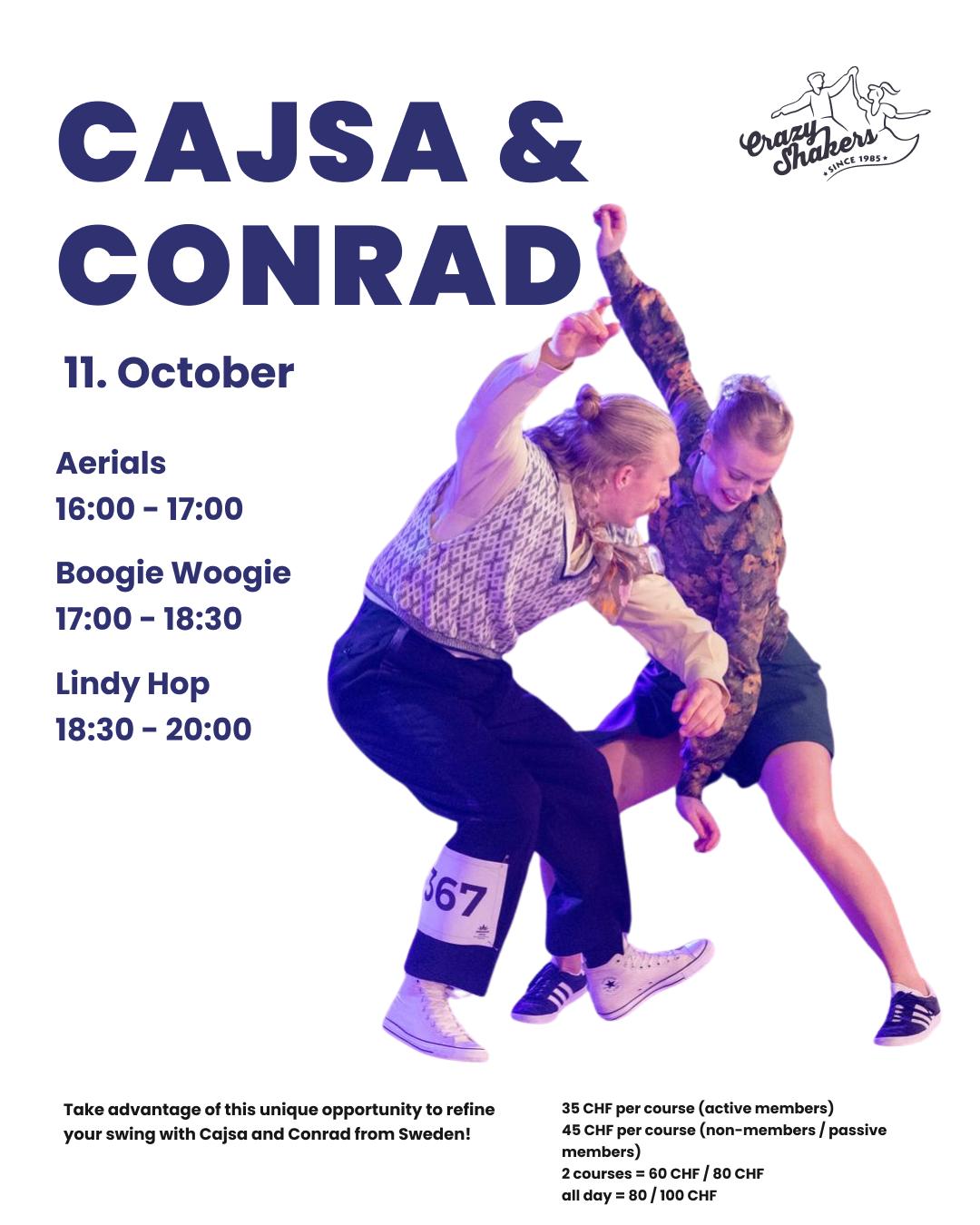 Workshop mit Cajsa & Conrad